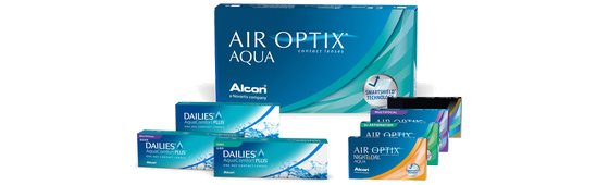 Alcon Air Optix i Dailies kontaktna sočiva